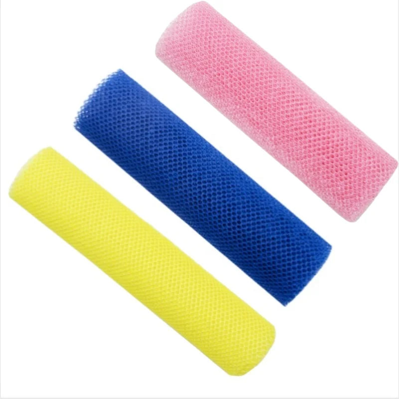 African Exfoliating Net Sponge – Long Back Scrubber Bath Towel for Deep Exfoliation & Smooth Skin