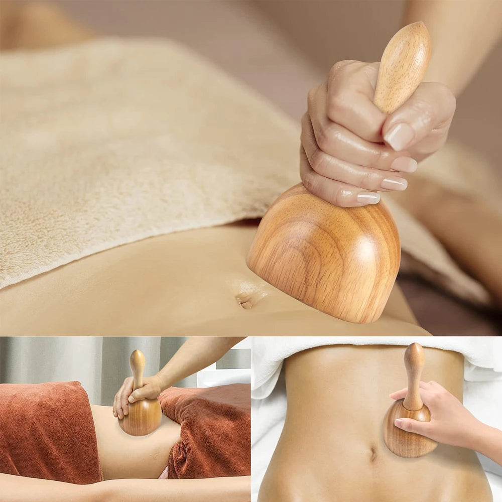 Wood Therapy Massage Tool — Fascia Body Sculpting Muscle Pain Relief Massage Device