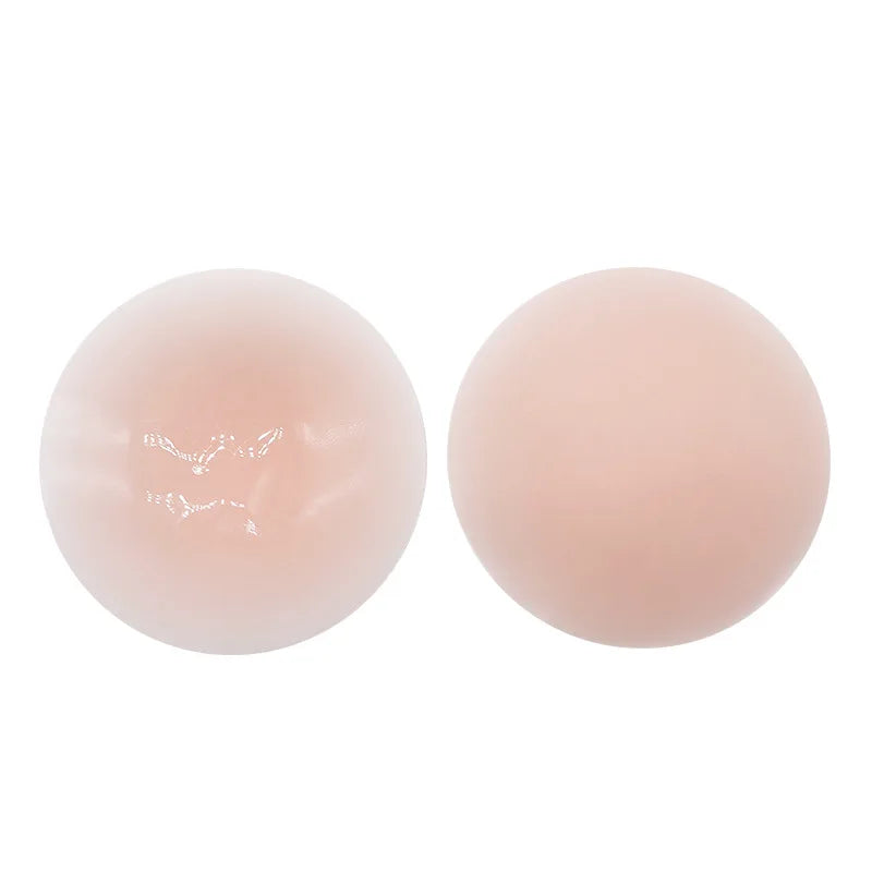Reusable Silicone Nipple Covers — Invisible Adhesive Chest Stickers & Sticky Bra Pads - Women Sticky Bra Pads Intimate Accessories