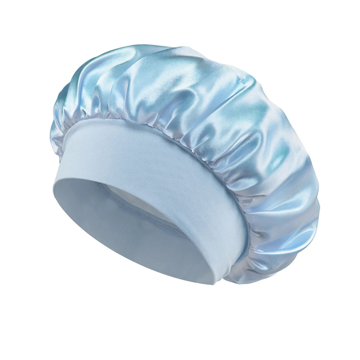 Silk Satin Lined Hair Bonnet for Sleeping – Large Soft Sleep Cap Wrap for Hair