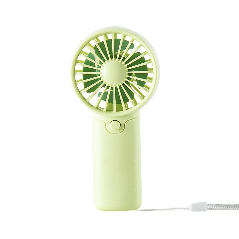 Portable Handheld Mini Fan — AA Battery Lightweight Pocket Air Cooler Cooling Fan