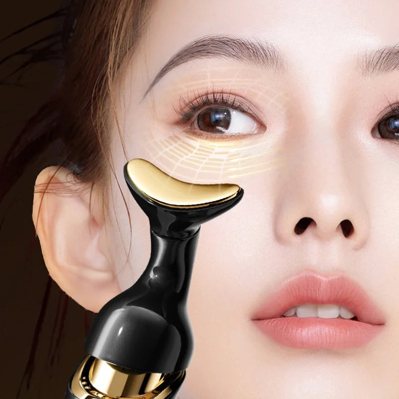 Face & Neck Microcurrent Massager — Anti-Aging Eye Lifting Skin Rejuvenation Device