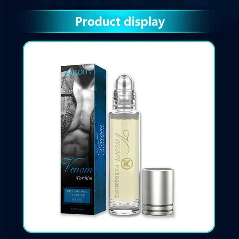 Pheromone Perfume Roll-On – Long-Lasting 10ml Fragrance for Men & Women - Attracts the opposite Sex Lasting Fragrance