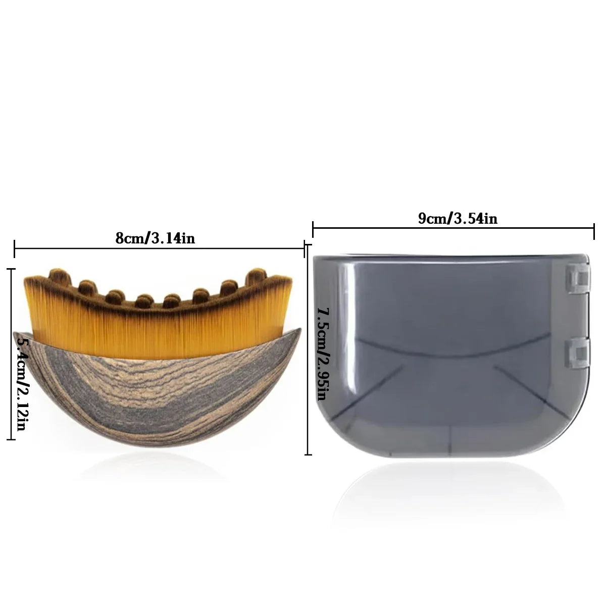 Lymphatic Drainage Facial Brush — Face Contouring & Stimulating Massage Tool