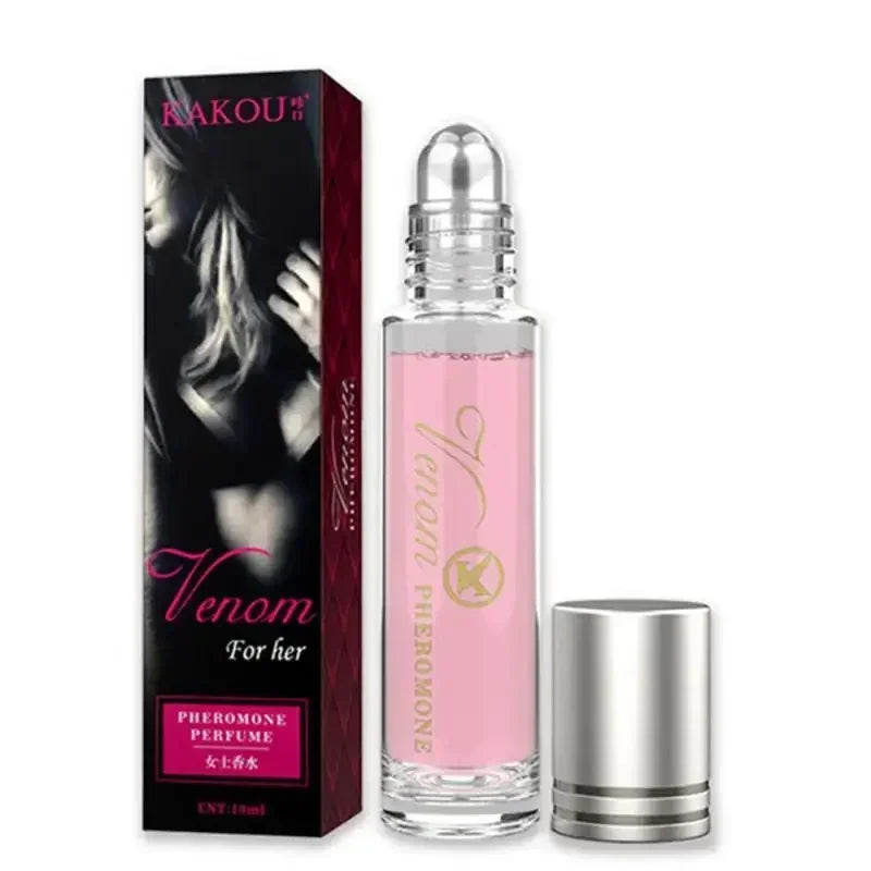 Pheromone Perfume Roll-On – Long-Lasting 10ml Fragrance for Men & Women - Attracts the opposite Sex Lasting Fragrance