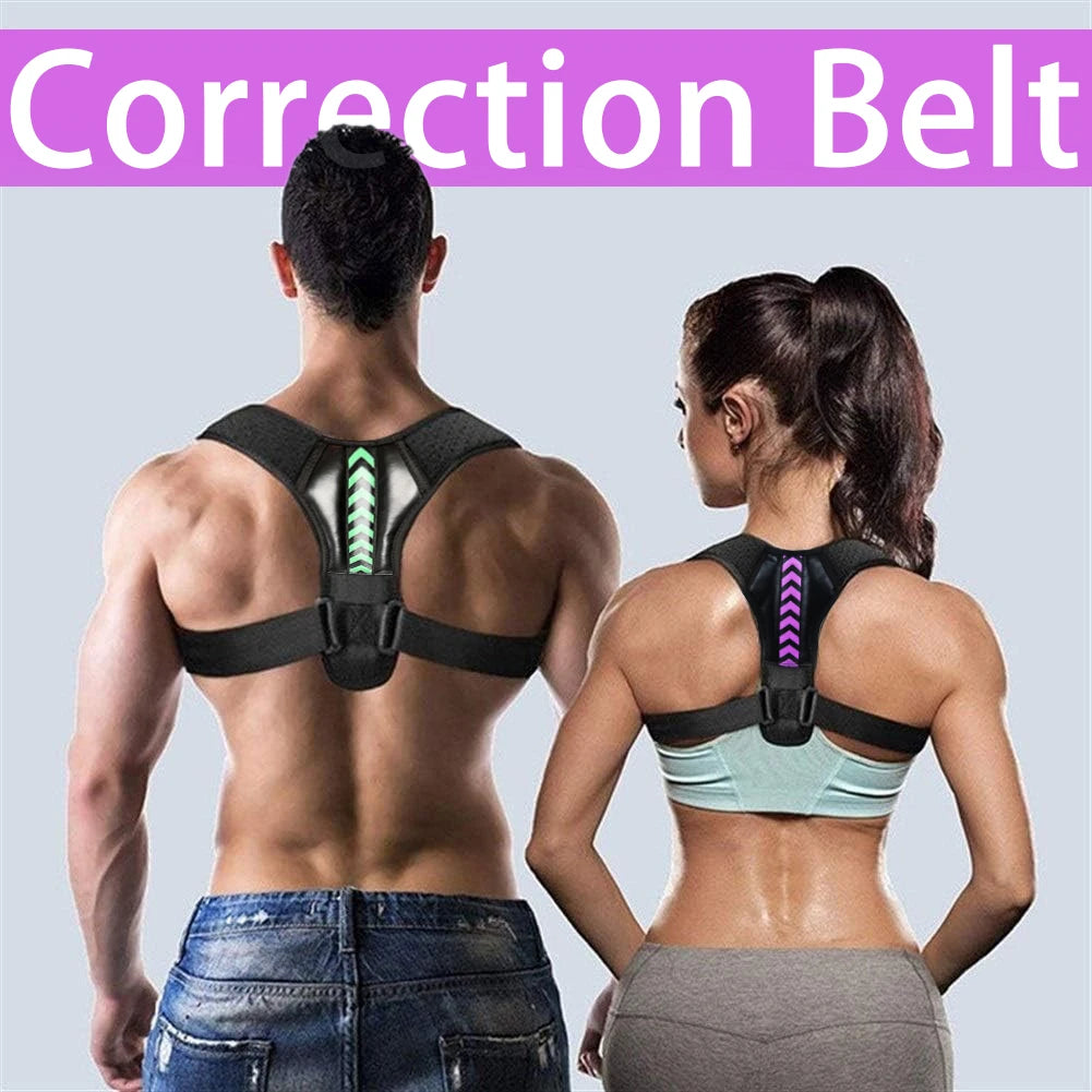 Adjustable Posture Corrector Belt for Men & Women – Back, Shoulder & Neck Support Brace for Daily Use