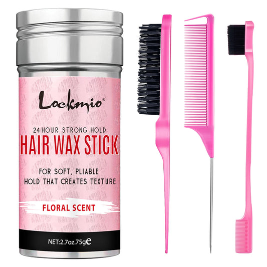 Anti-Frizz Styling Wax Rod for Women — Pomade Broken Hair Mud Wig Edge Control