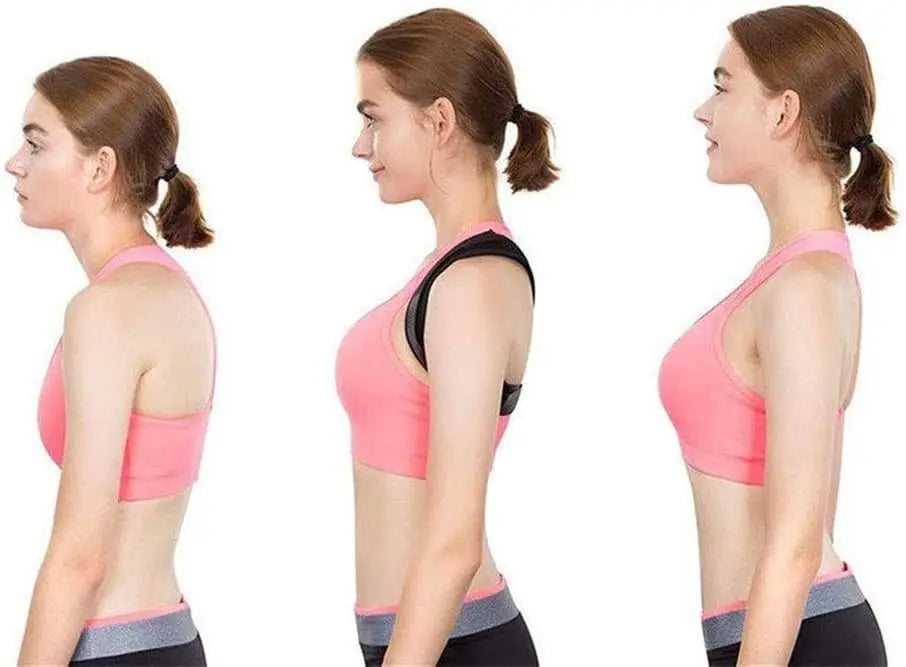Adjustable Posture Corrector Belt for Men & Women – Back, Shoulder & Neck Support Brace for Daily Use