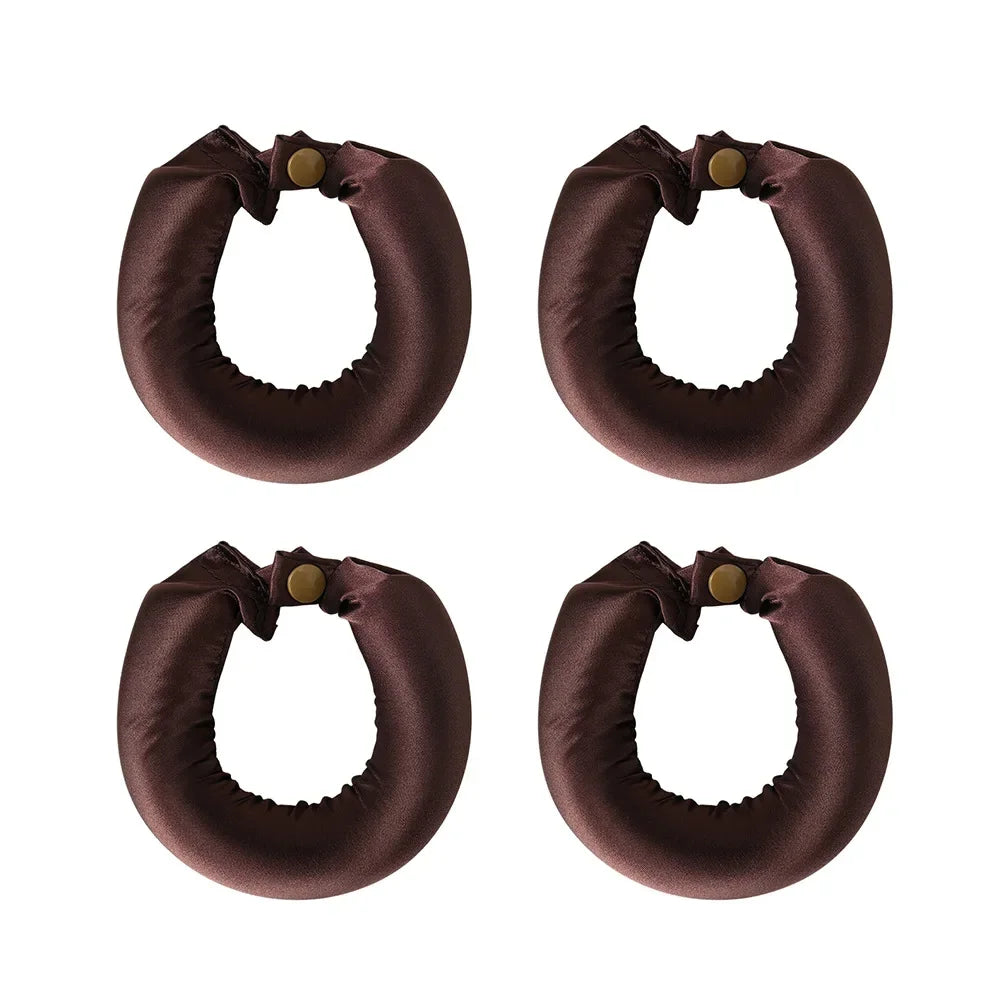 Heatless Hair Curlers Satin Curling Rod Headband No Heat Silk Curls Lazy Hair Rollers Soft Hair Curler to Sleep in Styling Tools