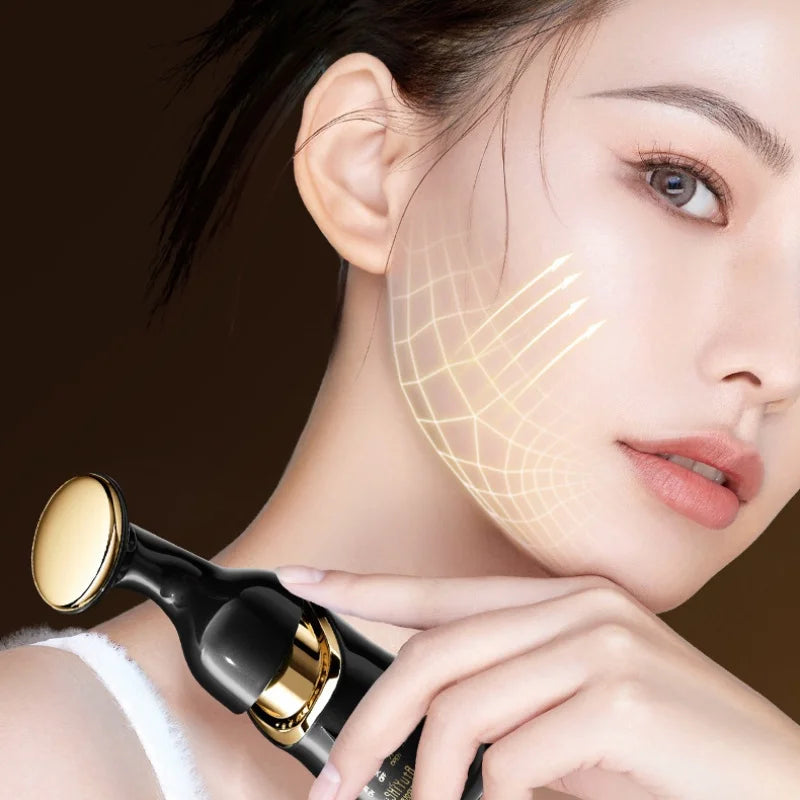 Face & Neck Microcurrent Massager — Anti-Aging Eye Lifting Skin Rejuvenation Device