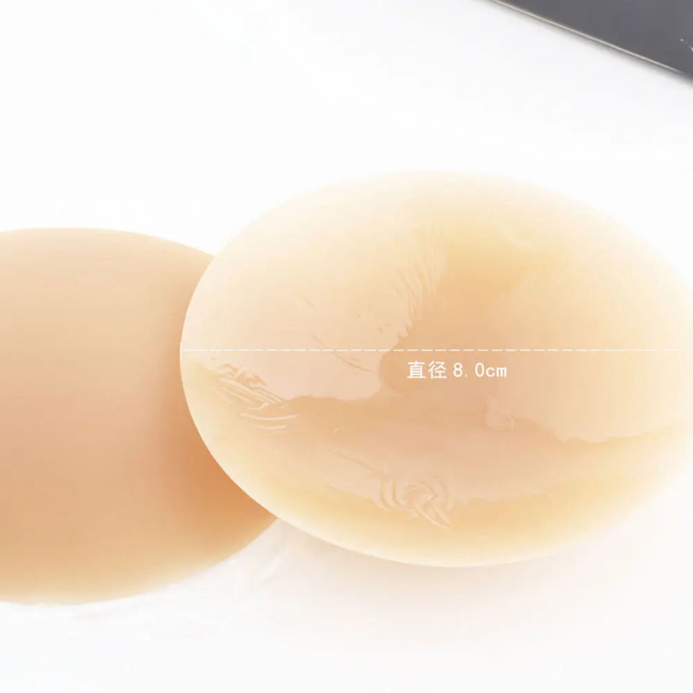 Reusable Silicone Nipple Covers — Invisible Adhesive Chest Stickers & Sticky Bra Pads - Women Sticky Bra Pads Intimate Accessories