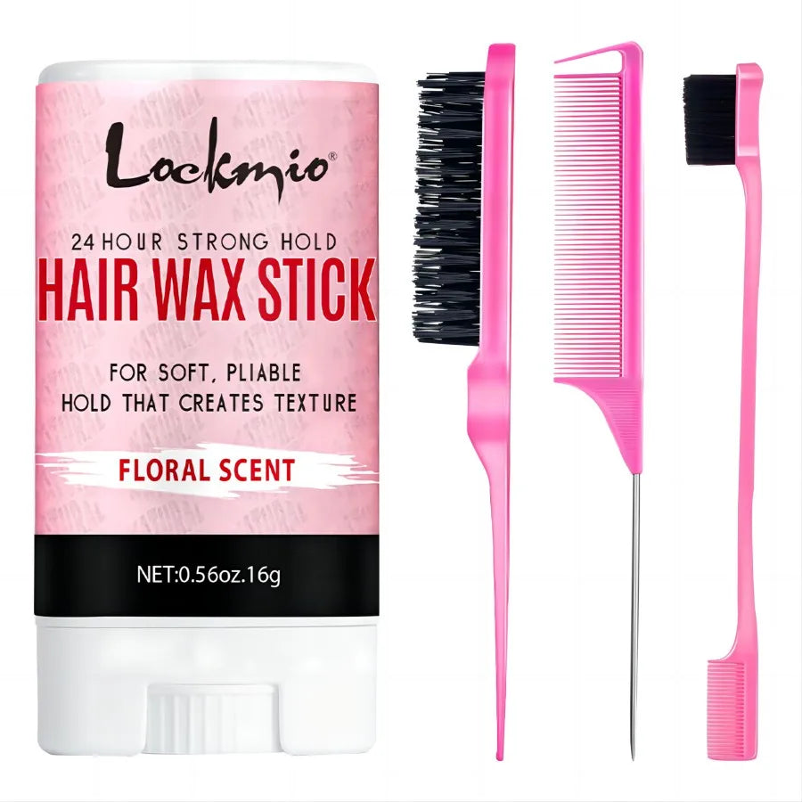 Anti-Frizz Styling Wax Rod for Women — Pomade Broken Hair Mud Wig Edge Control
