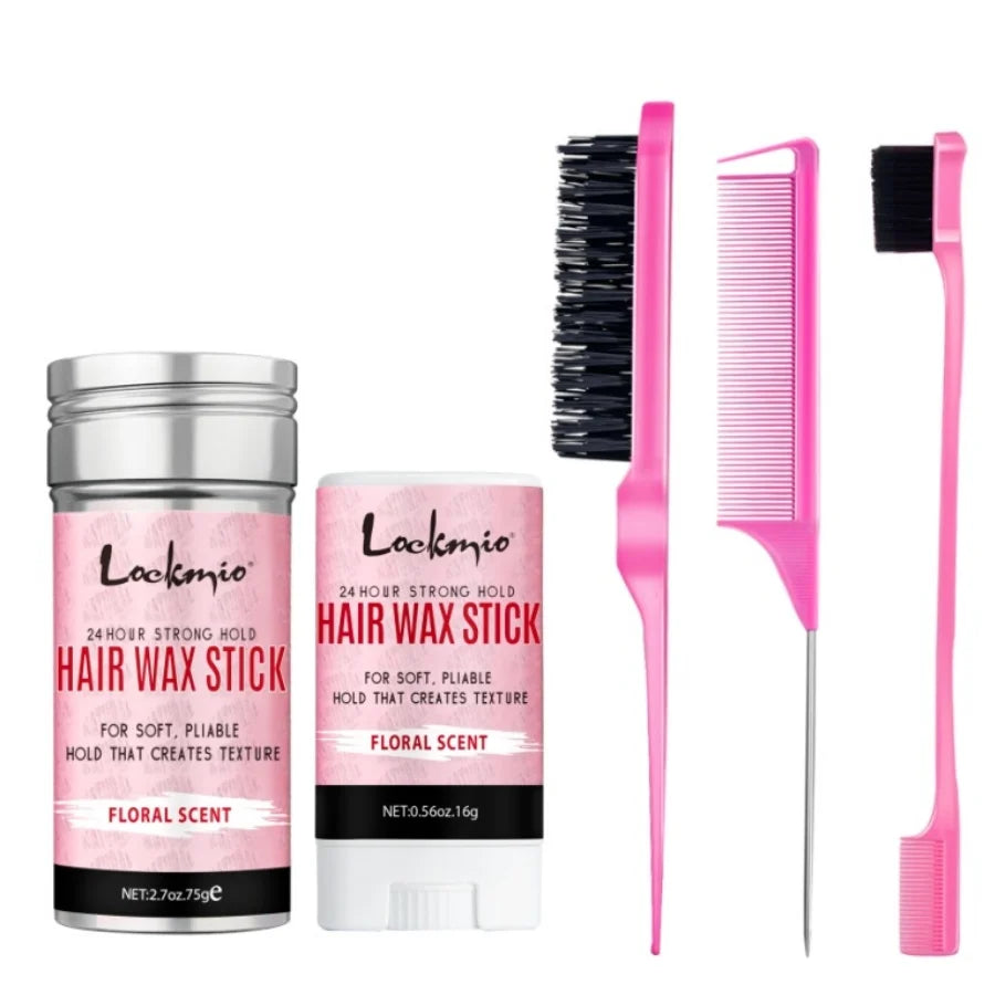 Anti-Frizz Styling Wax Rod for Women — Pomade Broken Hair Mud Wig Edge Control