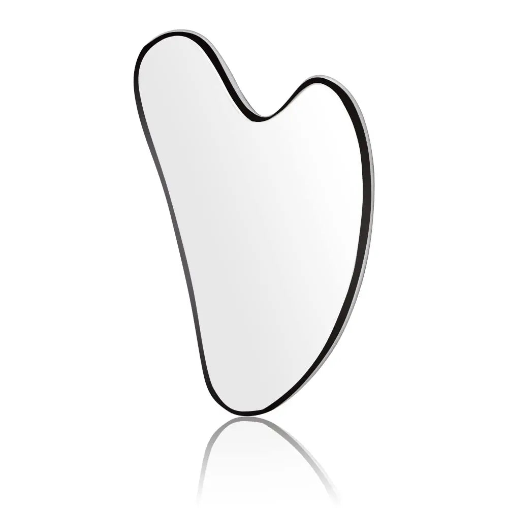 Stainless Steel Ice Face Roller & Gua Sha Set – Reusable Facial Lifting & Contouring Beauty Tool