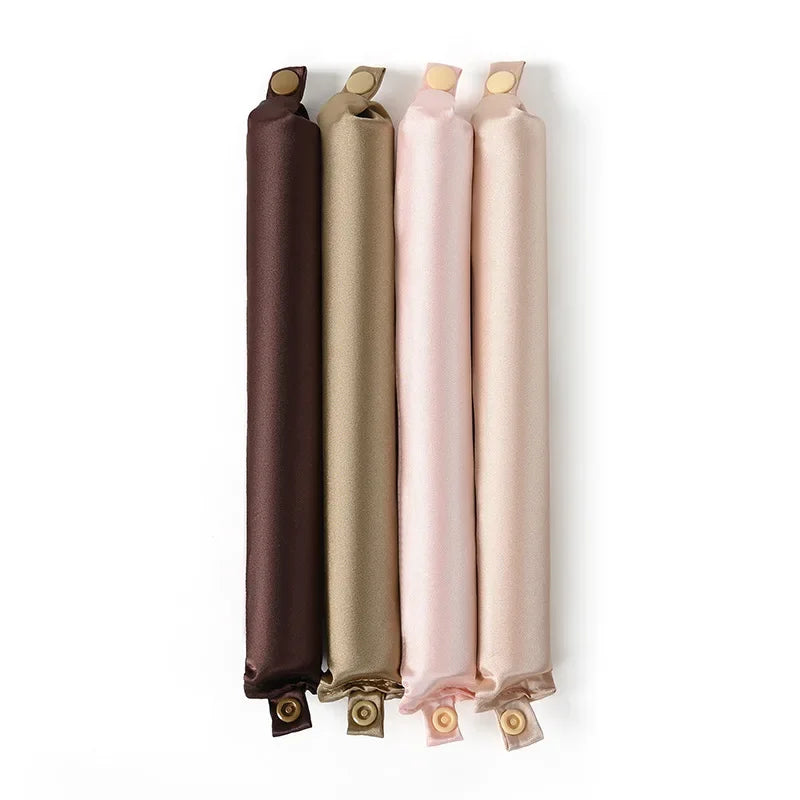 Heatless Hair Curlers Satin Curling Rod Headband No Heat Silk Curls Lazy Hair Rollers Soft Hair Curler to Sleep in Styling Tools